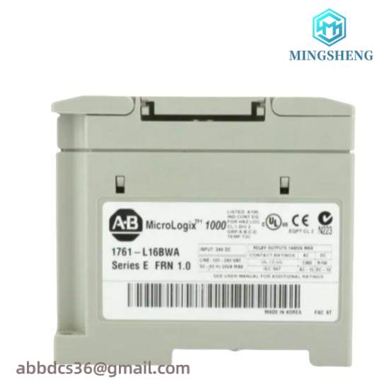 1761-L16BWA MicroLogix 1000 120/240VAC, 10-In-24VDC/6-Out-Relays