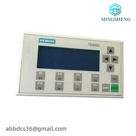 6AV6640-0AA00-0AX0 SIEMENS SIMATIC TD400C Operator Panel