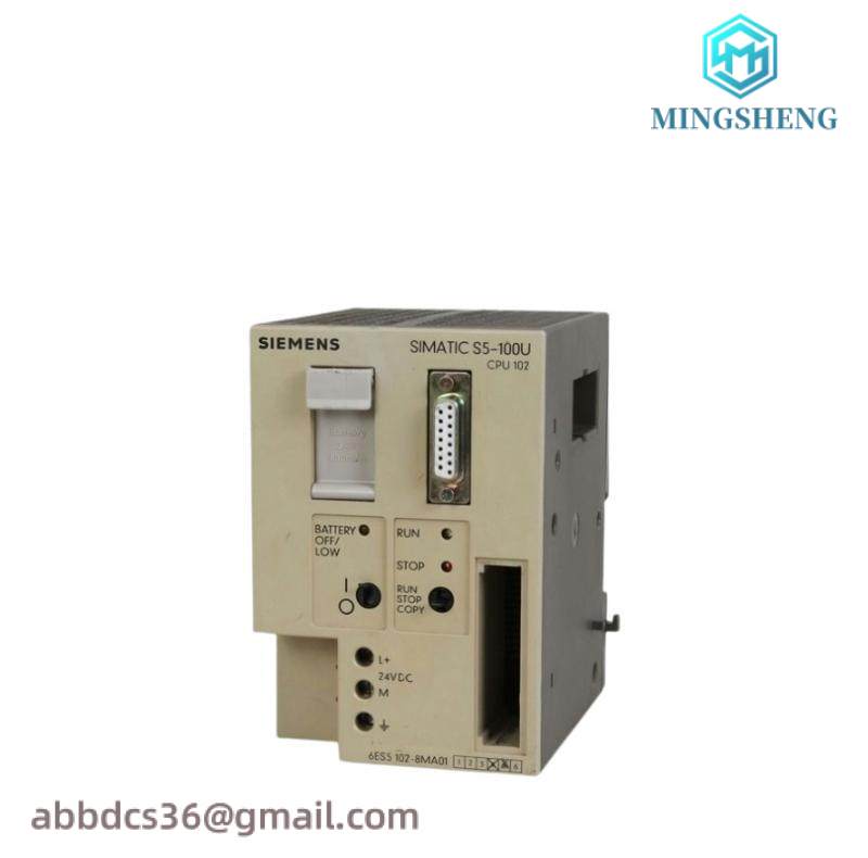 SIEMENS 6ES5102-8MA12 Central Processing Unit