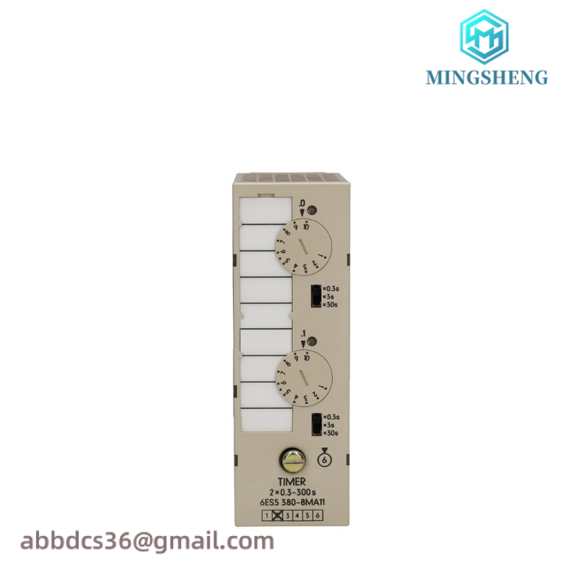 SIEMENS 6ES5380-8MA11 Timer Module