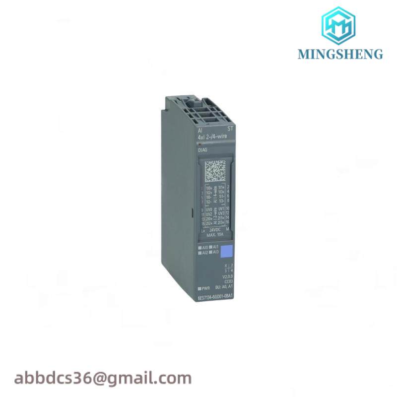 SIEMENS 6ES7134-6GD01-0BA1 ANALOG INPUT MODULE