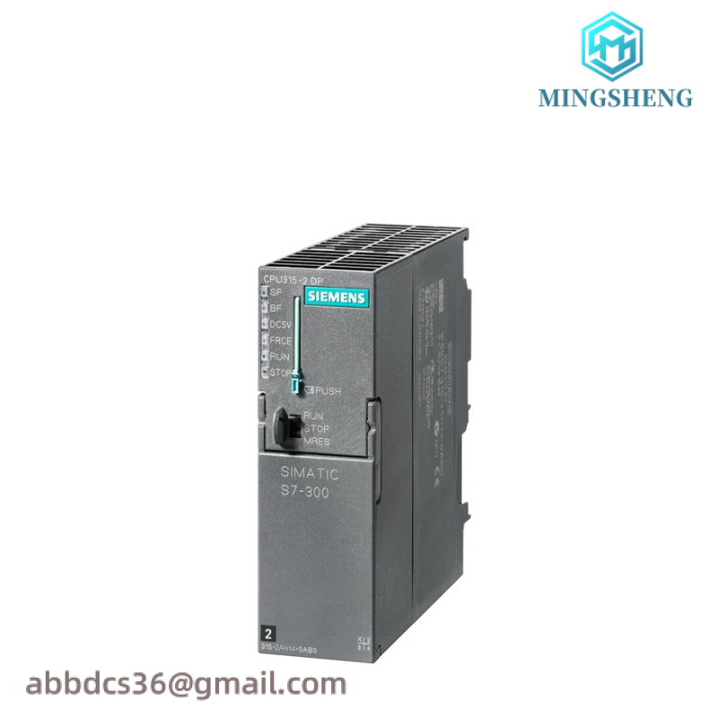 SIEMENS 6ES7315-2AH14-0AB0 Central processing unit