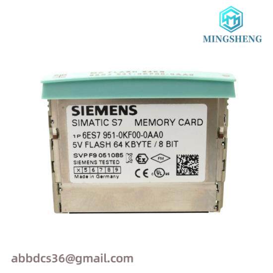 6ES7951-0KF00-0AA0  SIEMENS SIMATIC  Flash Memory Card