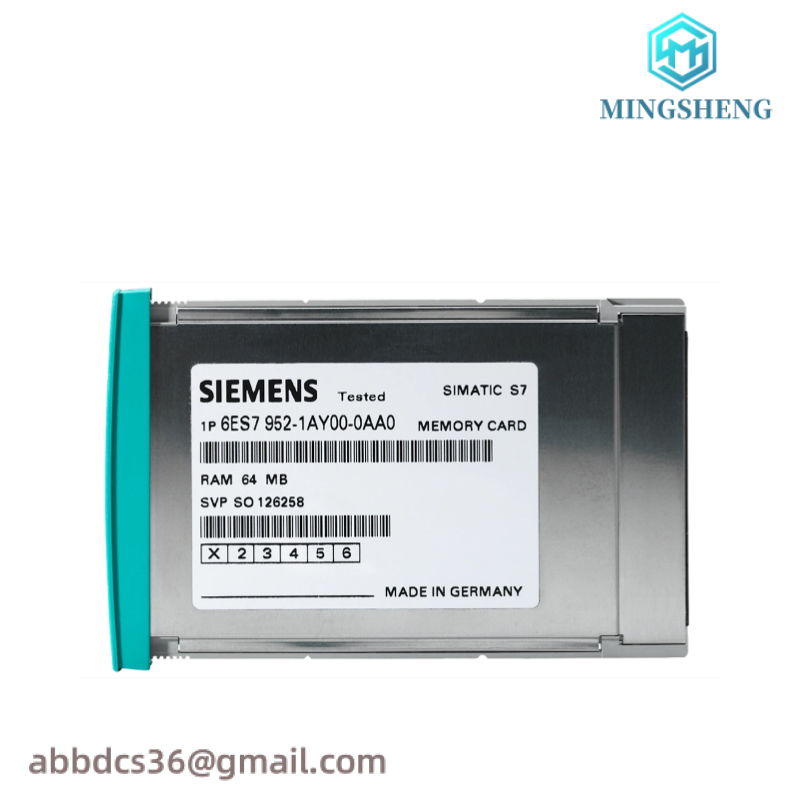 SIEMENS 6ES7952-1AM00-0AA0 RAM MEMORY CARD