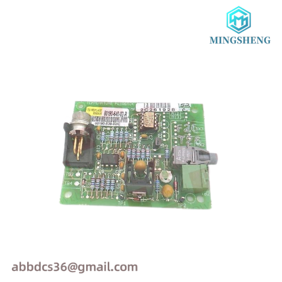 80190-640-02-R REPLACES BOARD