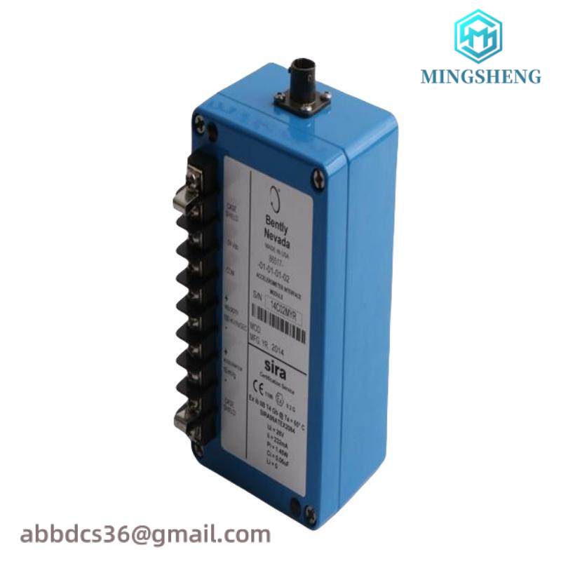 BENTLY NEVADA 86517-01-01-01-02 Accelerometer Interface Module