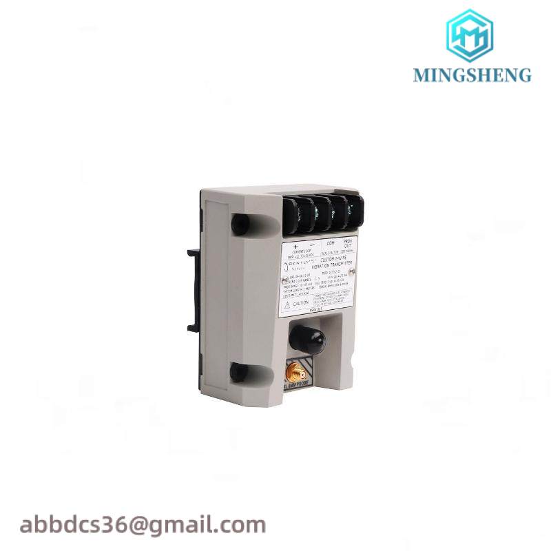 BENTLY NEVADA 990-08-XX-01-00 MOD:283278-01 2-Wire Vibration Transmitter