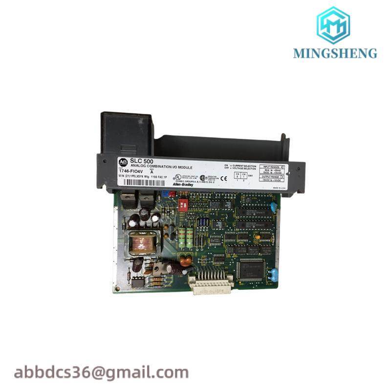 AB 1746-FIO4V FAST ANALOG I/O MODULE