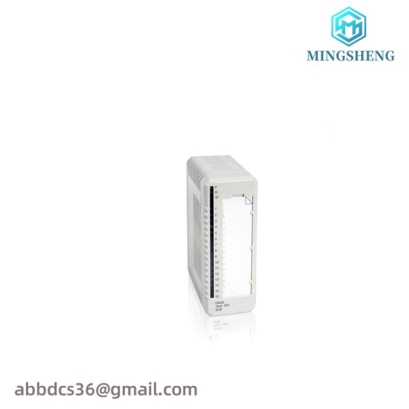 ABB DI830 3BSE013210R1 DI830 Digital Input 24V SOE 16 ch