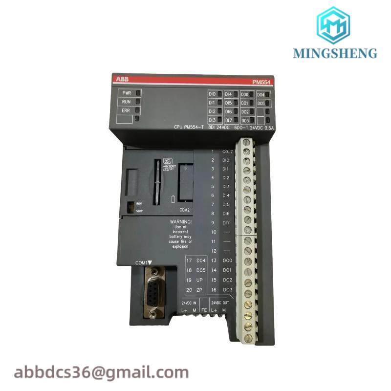 ABB PM554-T A0 PLC Automation CPU