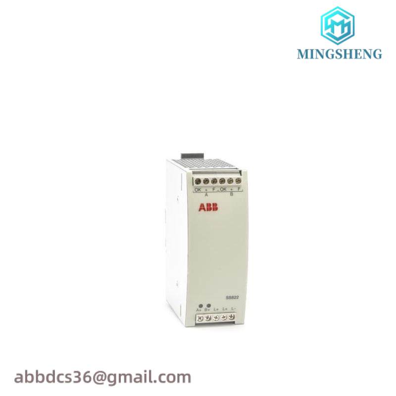ABB SS822 SS822 Power Voting Unit
