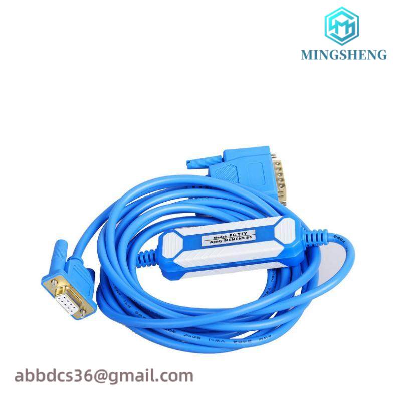 SIEMENS AMSAMOTION PC-TTY S5 PLC programming cable