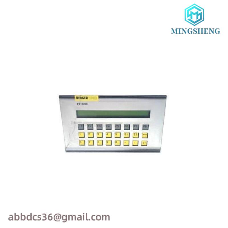 BERGER LAHR FT2000 OPERATOR PANEL