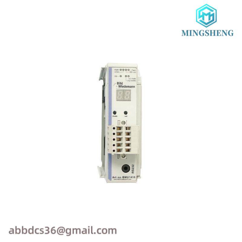 BIHL+WIEDEMANN BWU1840 BWU1416 Interface Master Module