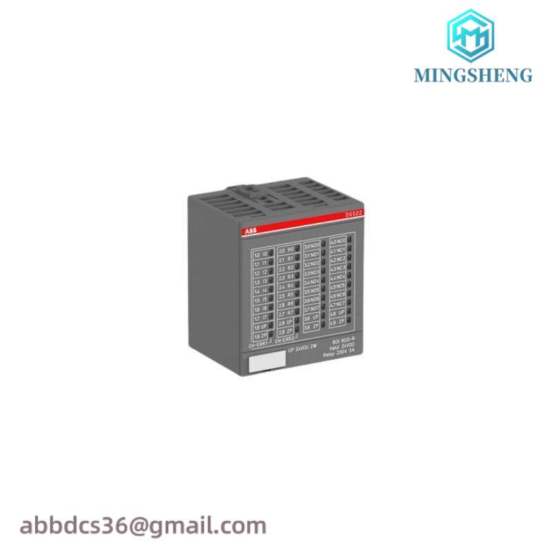 ABB DX522 1SAP245200R0001 Digital input/output module.