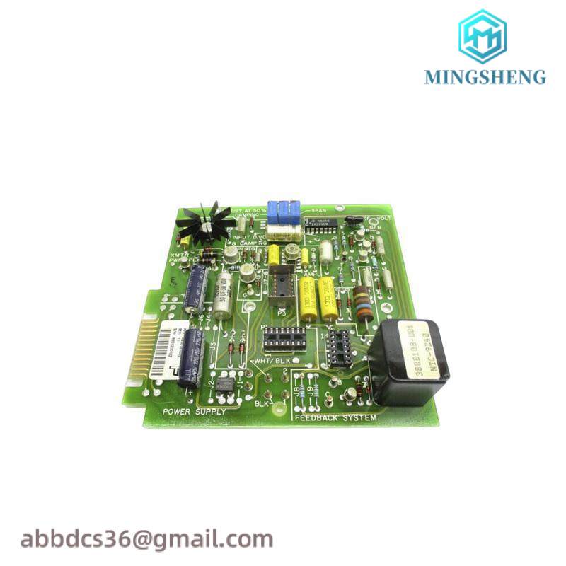 FISCHER PORTER 686B167U05 PC CONTROLLER AMPLIFIER BOARD
