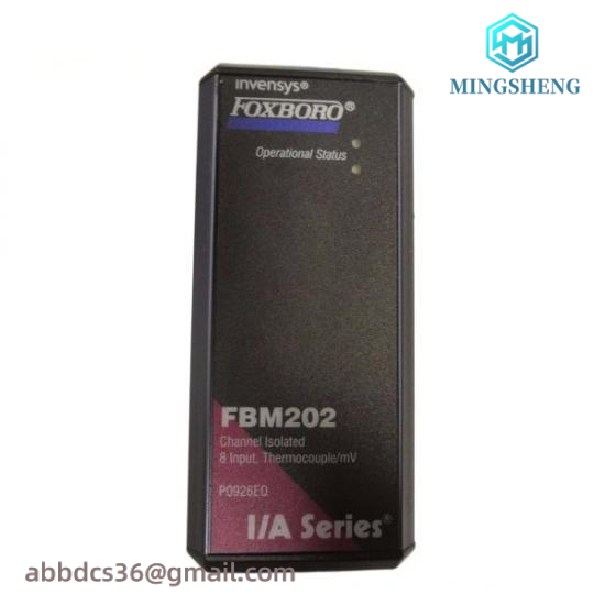 FOXBORO AD908AC FBM202 I/A series DCS Module