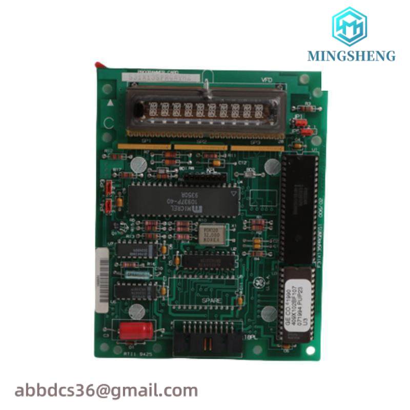 GE 531X135PRGAYM2 PROGRAMMER BOARD