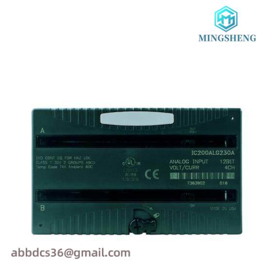 GE Fanuc IC200ALG326F  Analog Output Module