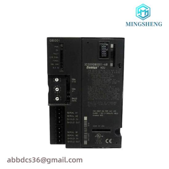 GE FANUC IC200GBI001