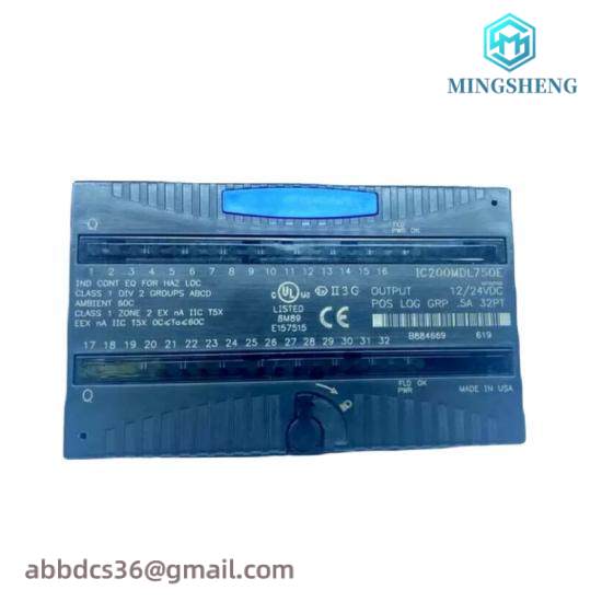 GE FANUC IC200MDL750E