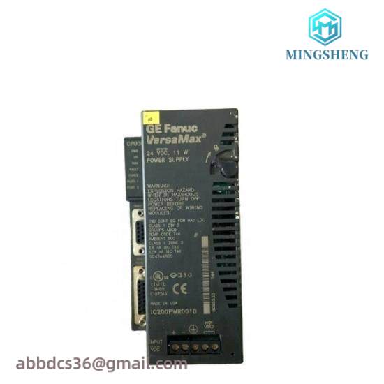 GE Fanuc IC200PWR001D  Versamax PLC