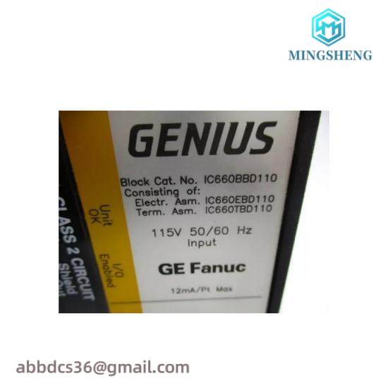 GE FANUC IC660BBD110 Discrete I/O