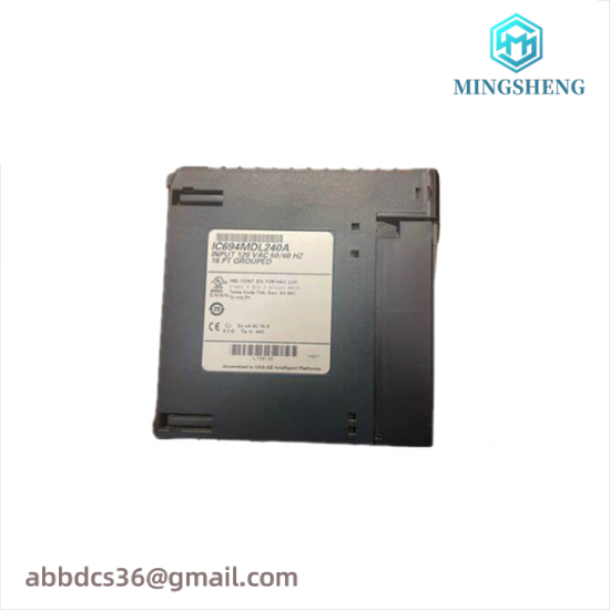 GE FANUC IC694MDL240A 120 Volt AC Input Module