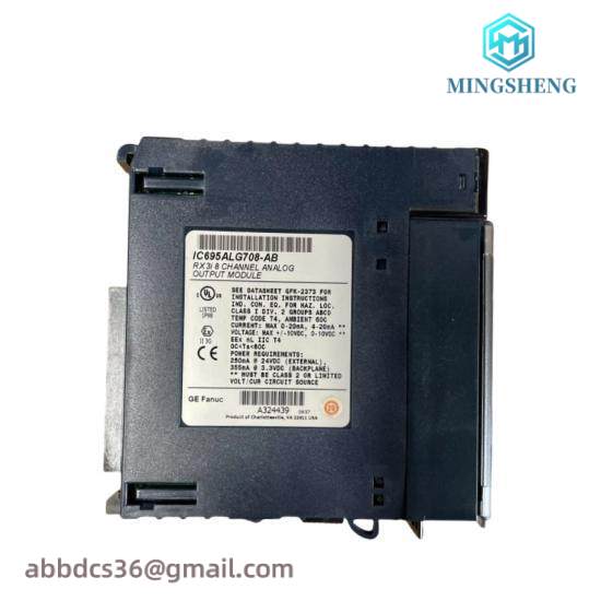 GE FANUC IC695ALG708