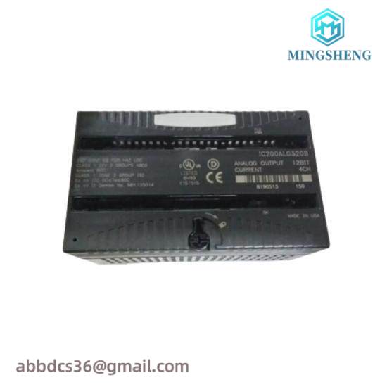 GE IC200ALG262G Analog Current input module