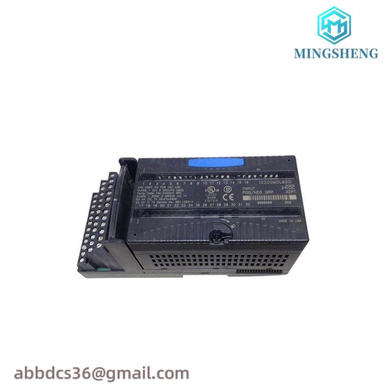 GE IC200MDL650 Digital input module