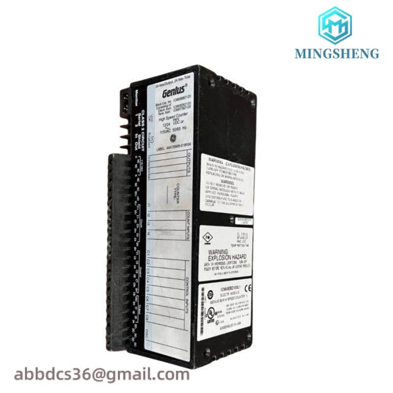 GE IC660BBD120 High-speed Counter Block