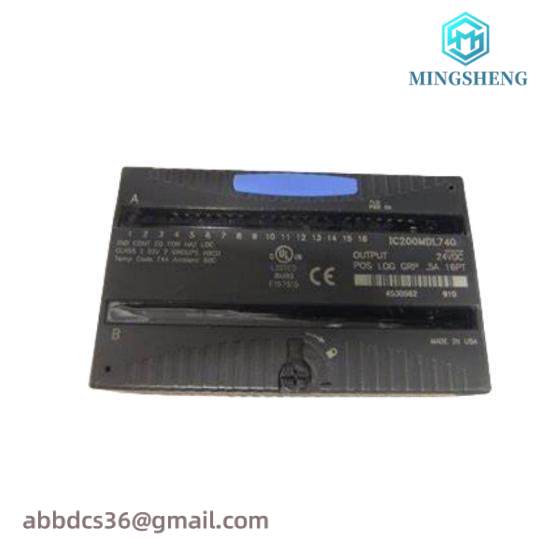 GENERAL ELECTRIC IC200MDL740