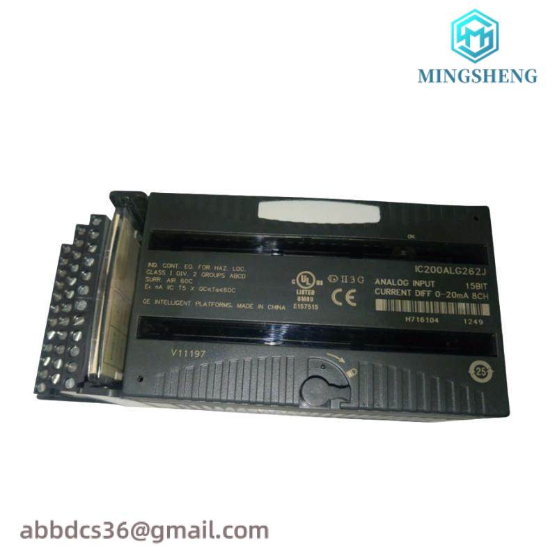 GE IC200ALG262 Analog Input Module