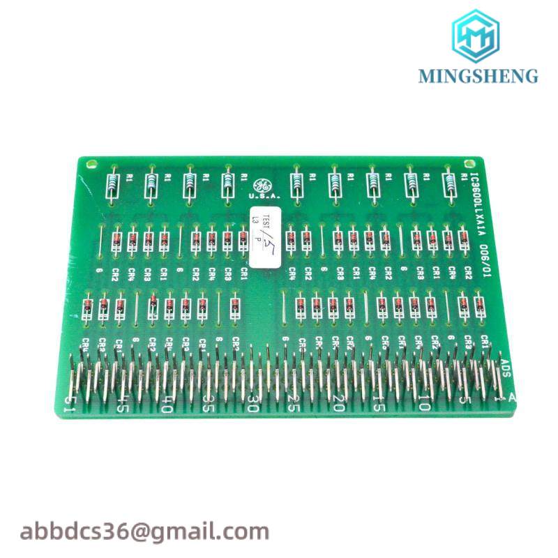 GE IC3600LLXA1A Printed circuit board