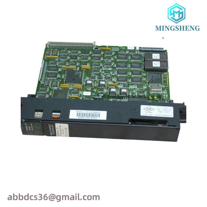 GE Fanuc IC697CMM741 ETHERNET CONTROLLER MODULE