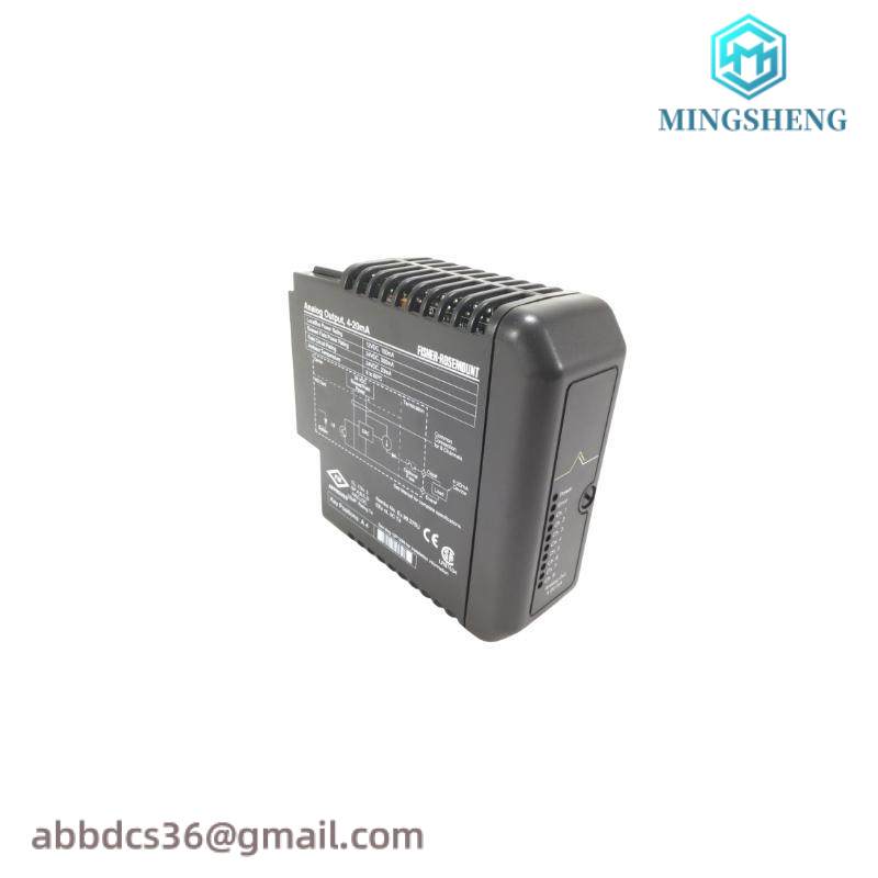 EMERSON KJ3002X1-BB1 12P0683X092 Analog output