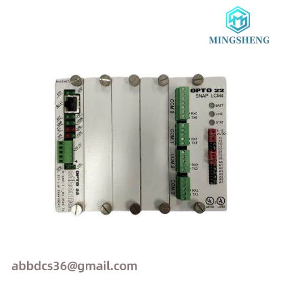 OPTO 22 SNAP-LCM4 M4SENET-100 Controller Ethernet Card