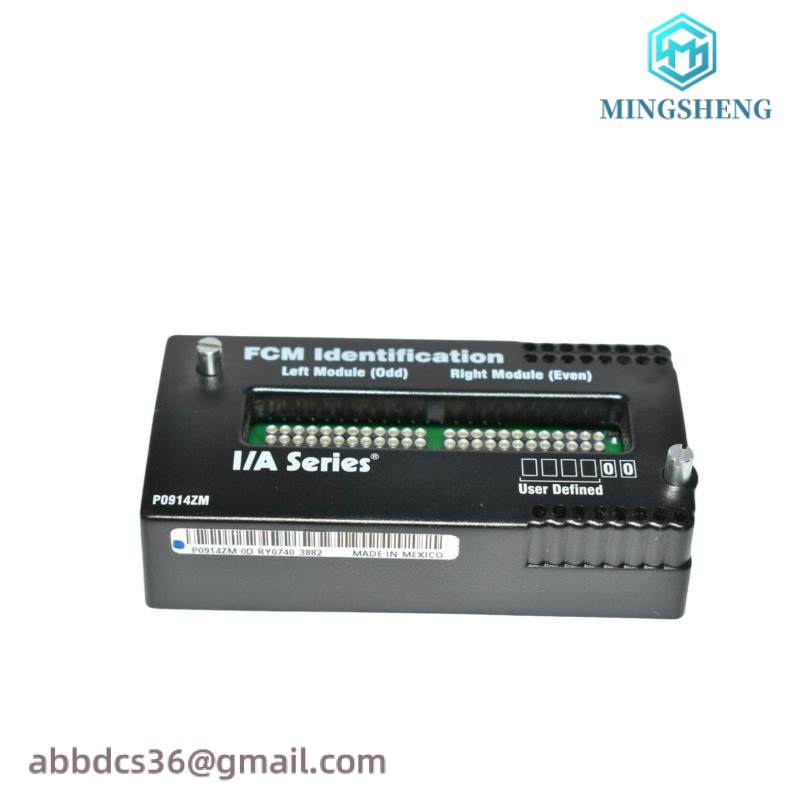 FOXBORO P0914ZM IDENTIFICATION MODULE