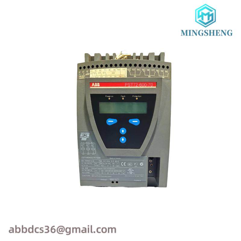 ABB PST72-600-70 1SFA894007R7000 Soft starter