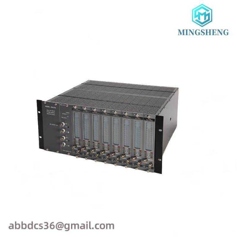 Shinkawa vm-5h3 built in vm-5z power supply monitor rack