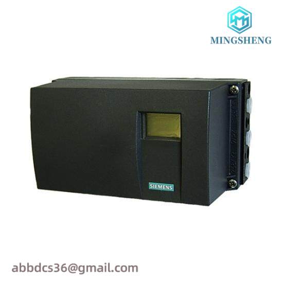 SIEMENS 6DR5020-ONG00-0AA0 SMART ELECTROPNEUMATIC POSITIONER