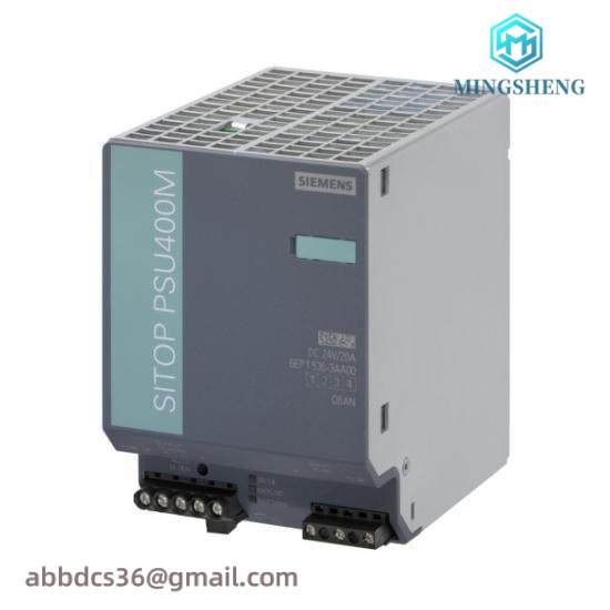 SIEMENS 6EP1536-3AA10 power supply input