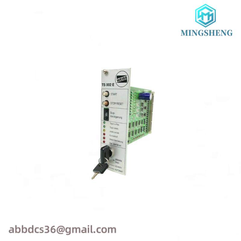 WEISS TS002E TC control card