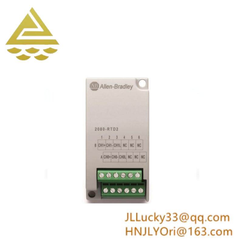 AB 2080-RTD2 Resistance Thermometer Detector Inputs