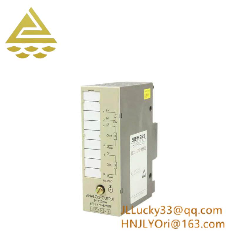SIEMENS 6ES5470-8MB11 Analog Output Module