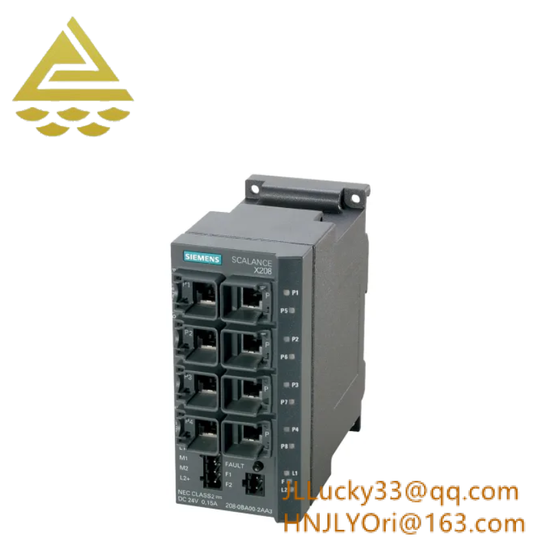 SIEMENS 6GK5208-0BA10-2AA3 SCALANCE X208