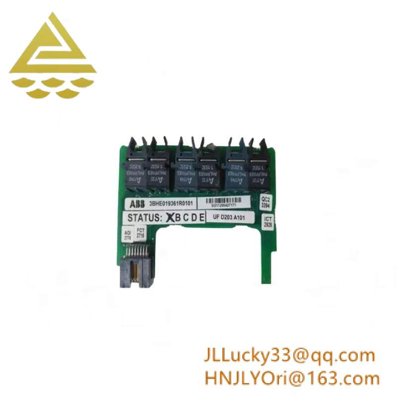 ABB 3BHE019361R0101 UFD203A101 Control Board