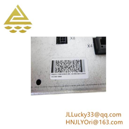 ABB 3HAC020849-001 Contactor board Unit DCS MODULE