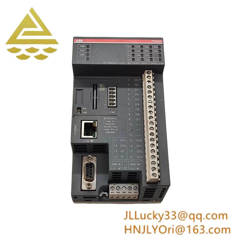 ABB PM554-T-ETH A0 PLC Automation CPU
